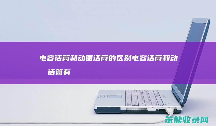 电容话筒和动圈话筒的区别 电容话筒和动圈话筒有哪些优点和缺点