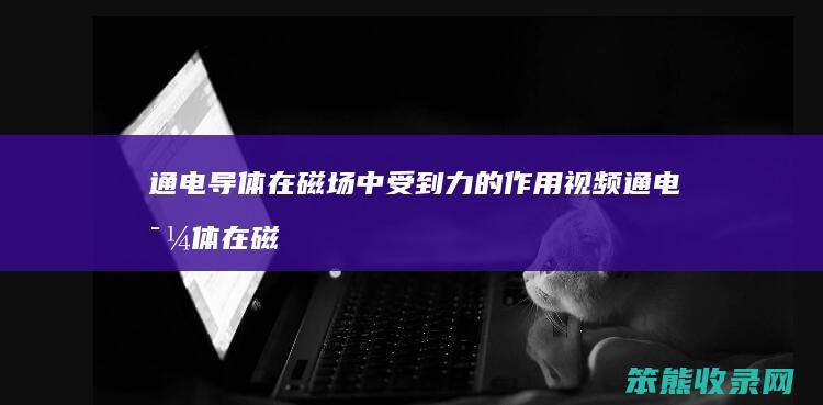 通电导体在磁场中受到力的作用视频 通电导体在磁场中受到力的作用方向