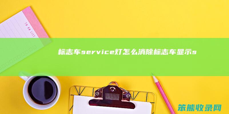 标志车service灯怎么消除（标志车显示service是什么意思）