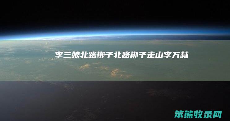 李三娘北路梆子北路梆子走山李万林