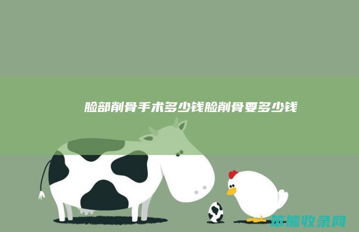 脸部削骨手术钱脸削骨要钱