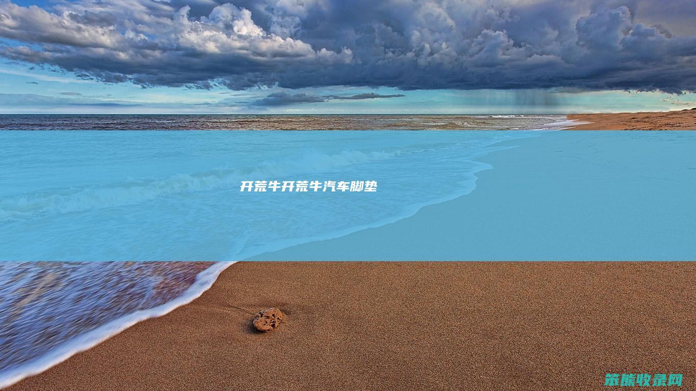 开荒牛开荒牛汽车脚垫