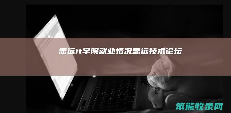 思远it学院就业情况思远技术论坛