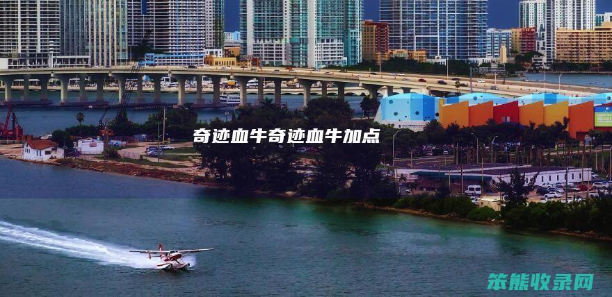 奇迹血牛奇迹血牛加点