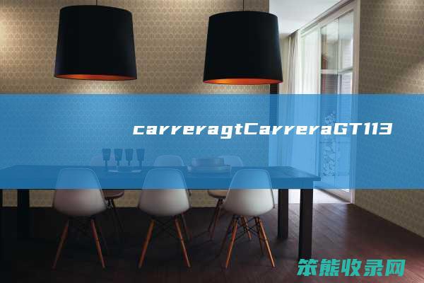 carreragtCarreraGT113