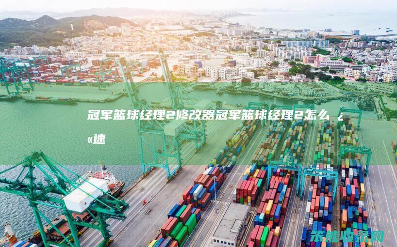 冠军篮球经理2修改器冠军篮球经理2快速