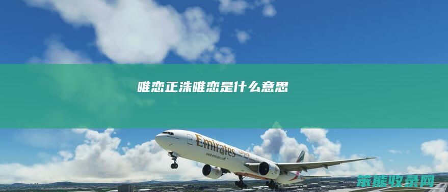 唯恋正洙唯恋