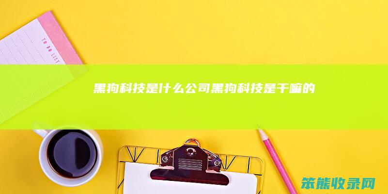 黑狗科技是公司黑狗科技是的