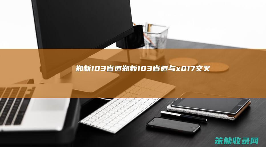 郑新103省道郑新103省道与x017交叉