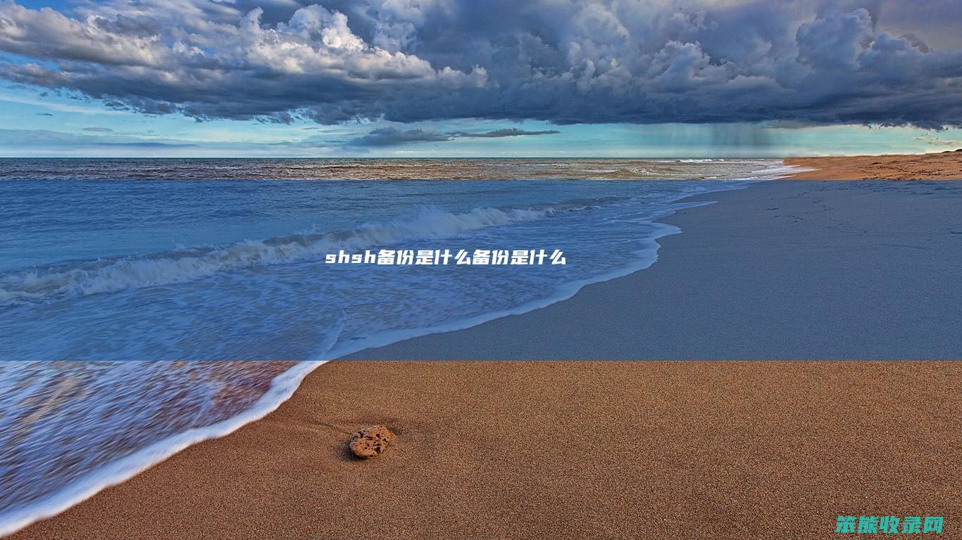 shsh备份备份