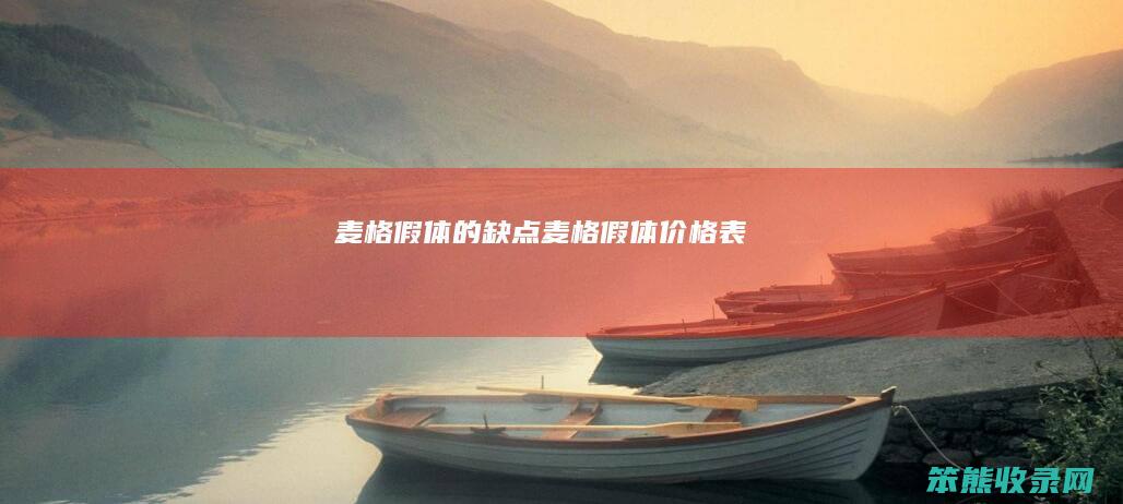 麦格假体的麦格假体价格表