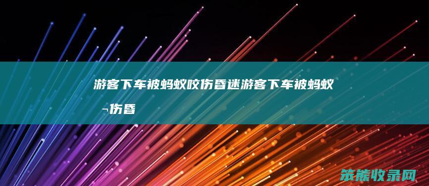 游客下车被蚂蚁咬伤昏迷游客下车被蚂蚁咬伤昏