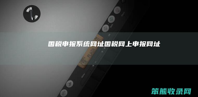 国税申报系统网址国税网上申报网址