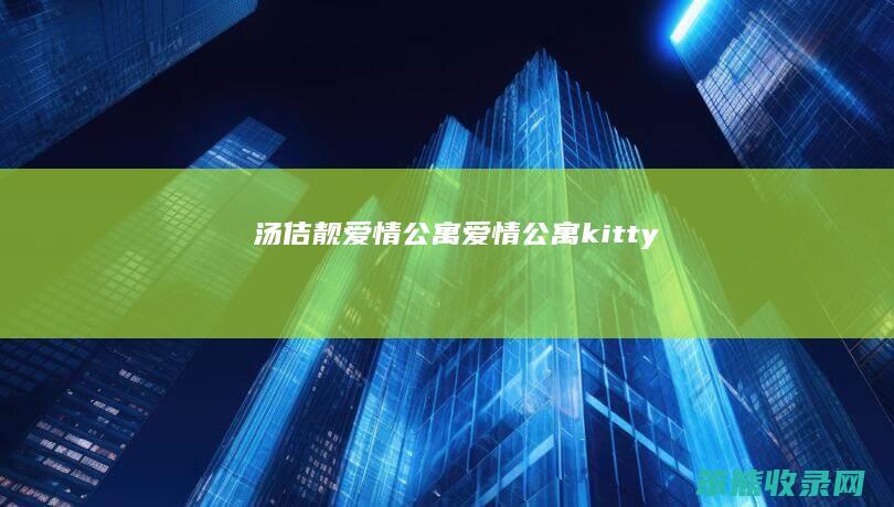 汤佶靓爱情公寓（爱情公寓kitty）