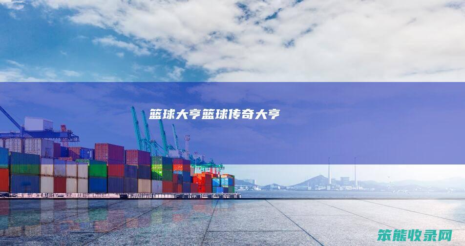 篮球大亨篮球传奇大亨