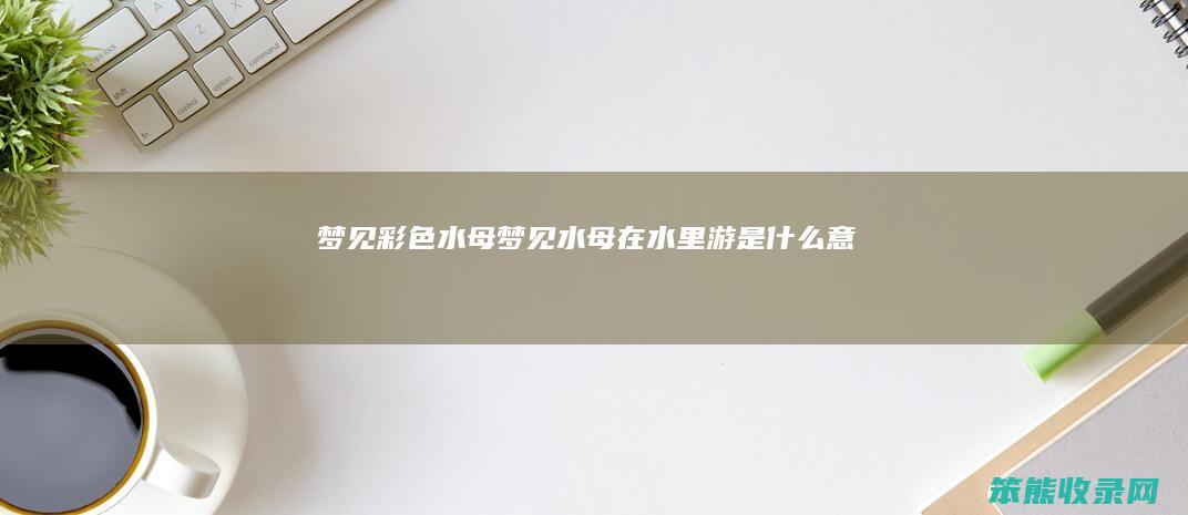 梦见彩色水母梦见水母在水里游
