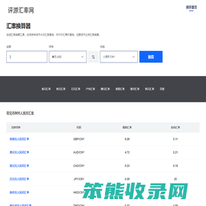 评游汇率网