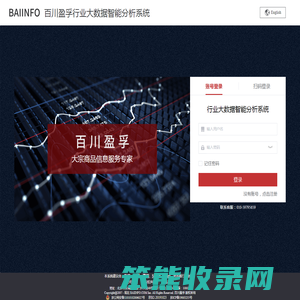百川盈孚行业大数据智能分析系统