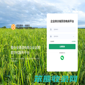 企业级分销系统电商平台