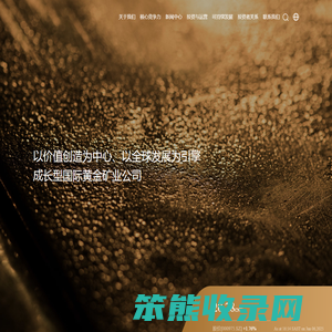 山金国际黄金股份有限公司