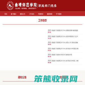 曲靖师范学院职能部门党委