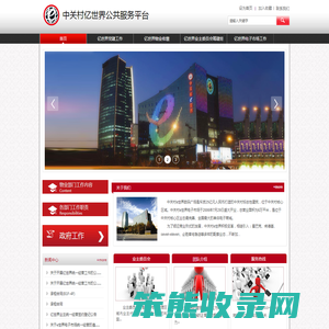 中关村亿世界公共服务平台