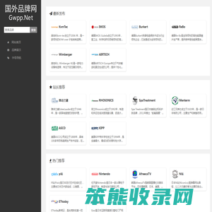 国外品牌网