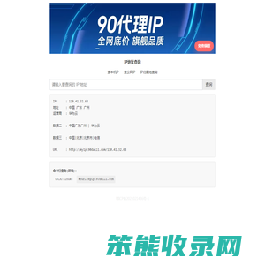 ip地址查询
