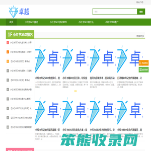 小红书关键词SEO优化