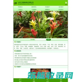 济南花园庄花卉批发市场（鲜花）　山东三和园林绿化有限公司（园林设计施工）